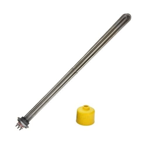 Блок ТЭН-15,0кВт, 220В (600мм.) G2" нерж/нерж (трубка + колпак) JH